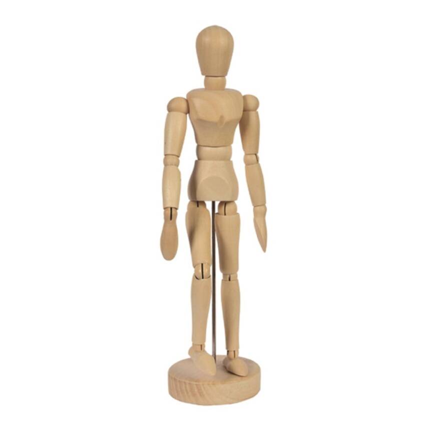 Wooden Mannequin 40 cm - 1