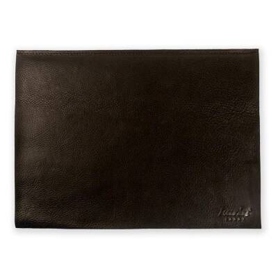 Writing Pad Hard Cover Crazy Leather 30x40 Black - 3