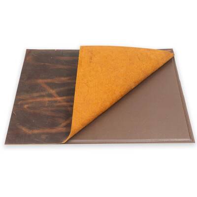 Writing Pad Hard Cover Crazy Leather 30x40 Camel (1)