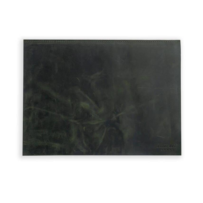 Writing Pad Hard Cover Crazy Leather 30x40 Khaki Green - 3
