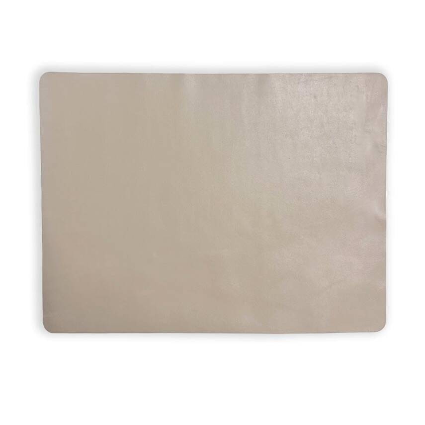 Writing Pad Leather 30x40 Cream - 1