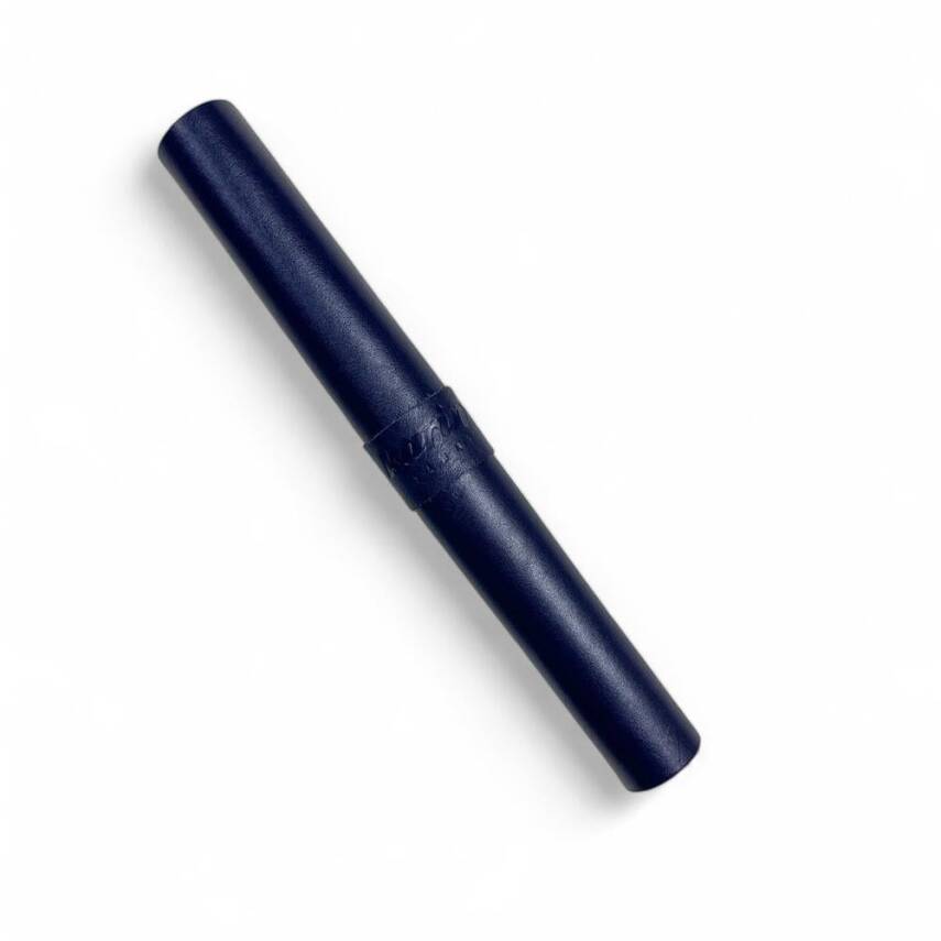 Writing Pad Leather 30x40 Navy Blue - 1