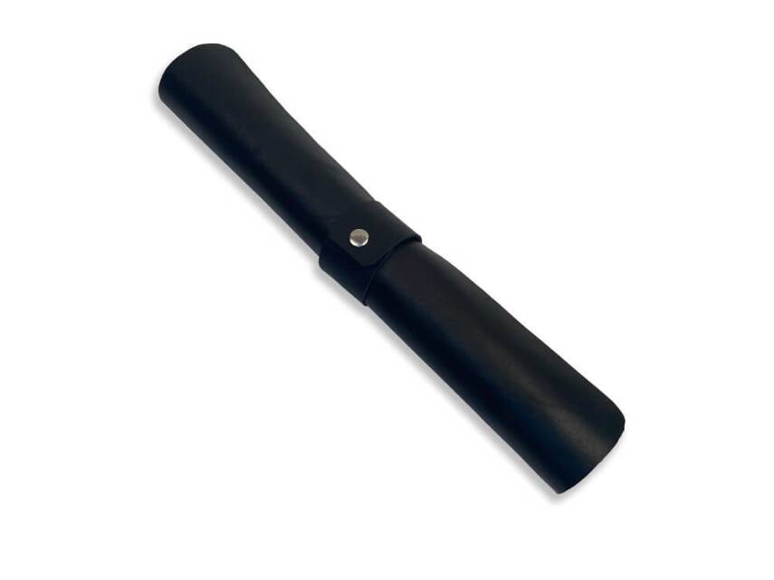 Writing Pad Roll Artificial Leather Black 30x40 cm - 1