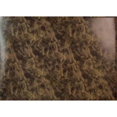 Writing Pad with Imitation Leather Insert, Light Brown