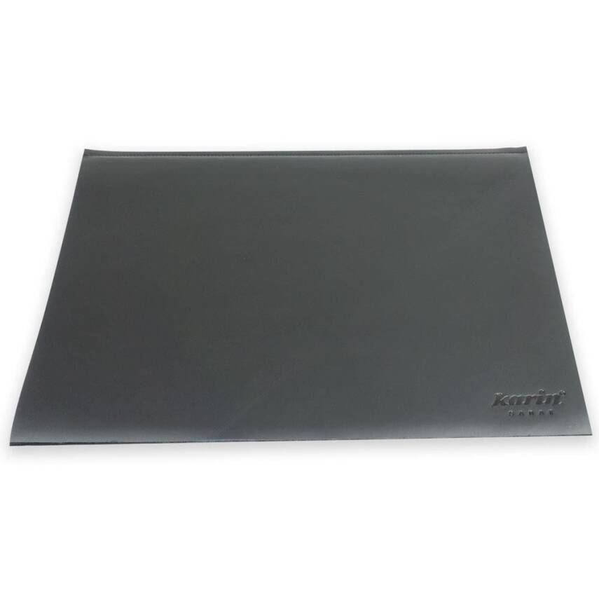 Yazı Altlığı Sert Kapaklı Crazy Deri 30x40 Siyah - 1