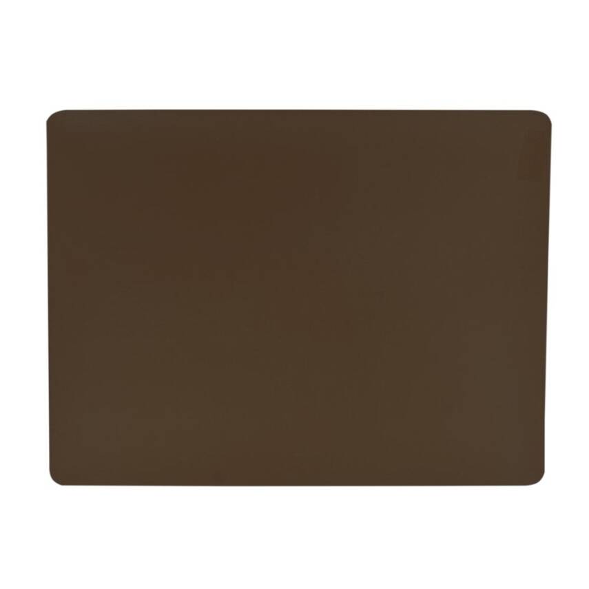 Yazı Altlığı Suni Deri Kalın Koyu Kahve - 1