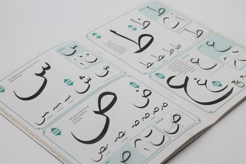 Yeni Başlayanlar İçin Hat Sanatı Sülüs Yazı Metodu Ö.F.Dere - 2