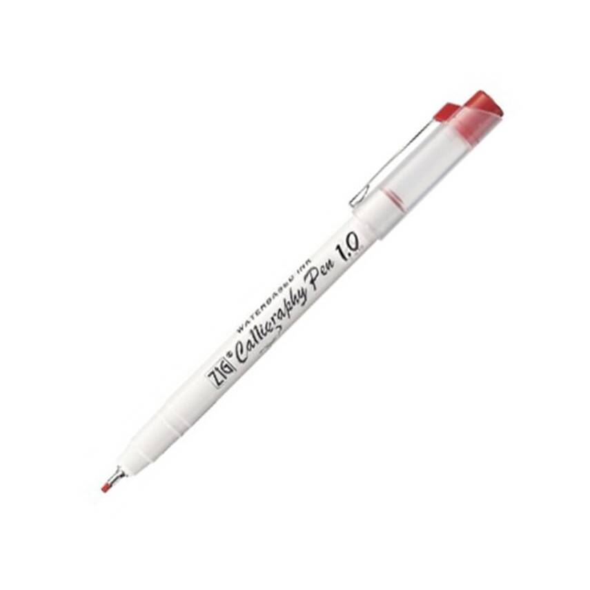 Zig Calligraphy Pen Kaligrafi Kalemi 1.0 mm Kırmızı - 2