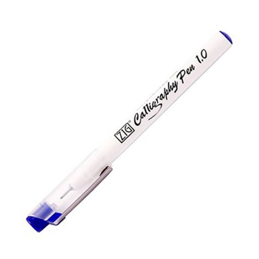 Zig Calligraphy Pen Kaligrafi Kalemi 1.0 mm Mavi PC-100 - 1