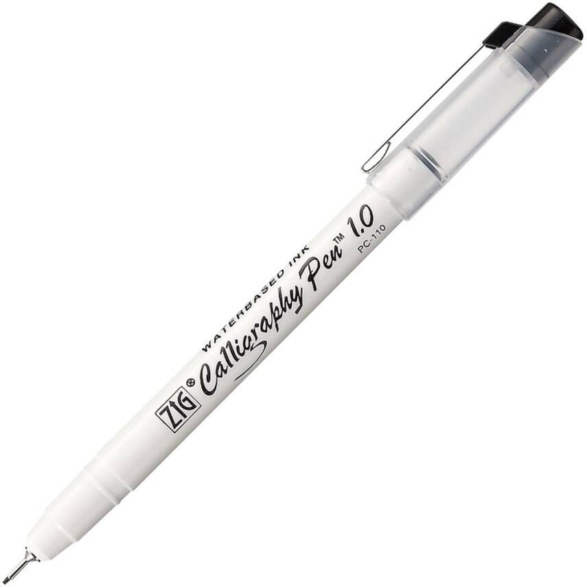 Zig Calligraphy Pen Kaligrafi Kalemi 1.0 mm Siyah - 1
