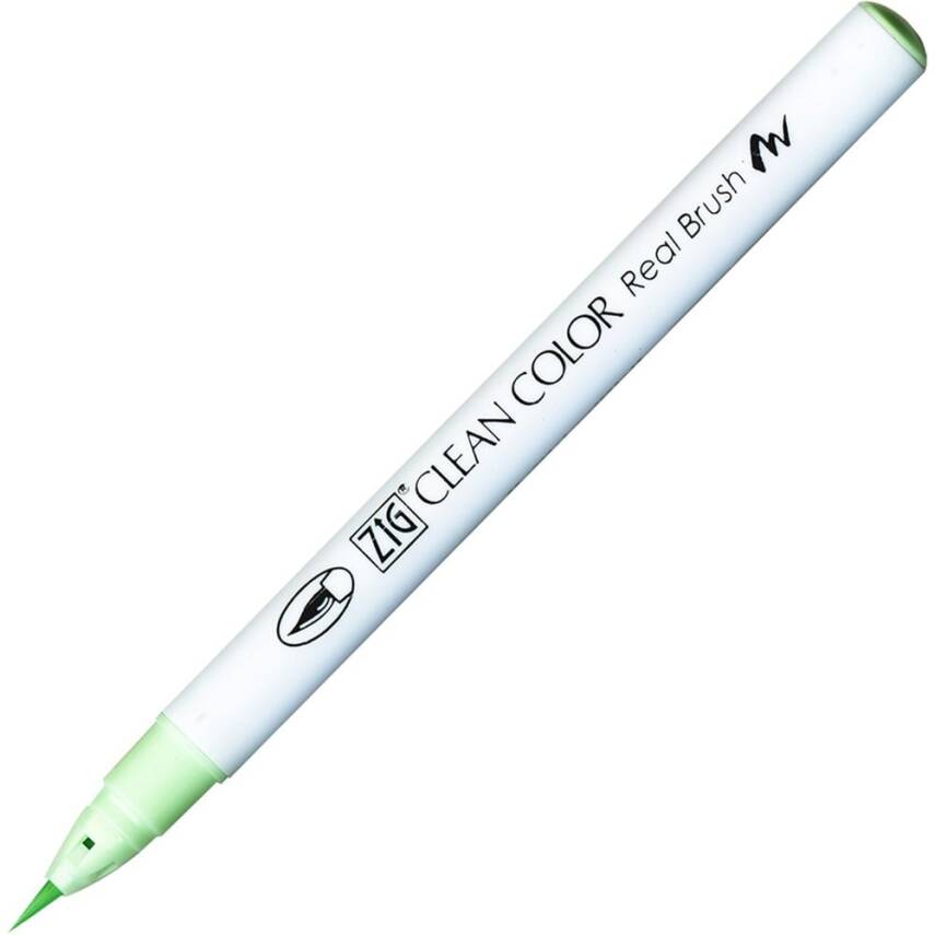 Zig Clean Color Real Brush Fırça Uçlu Marker Kalem 049 Green Shadow - 1