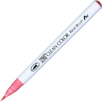 Zig Clean Color Real Brush Marker Pen 021 Light Carmine