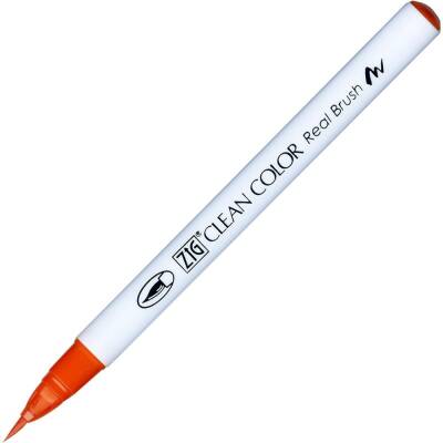 Zig Clean Color Real Brush Marker Pen 023 Scarlet Red
