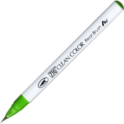 Zig Clean Color Real Brush Marker Pen 047 May Green