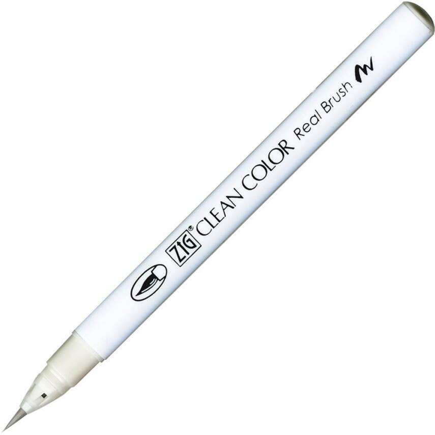 Zig Clean Color Real Brush Marker Pen 099 Cool Gray - 1