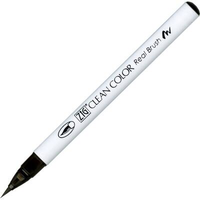 Zig Clean Color Real Brush Marker Pen 902 Natural Gray