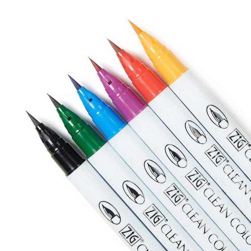 Zig Clean Color Real Brush Marker Pen - 1
