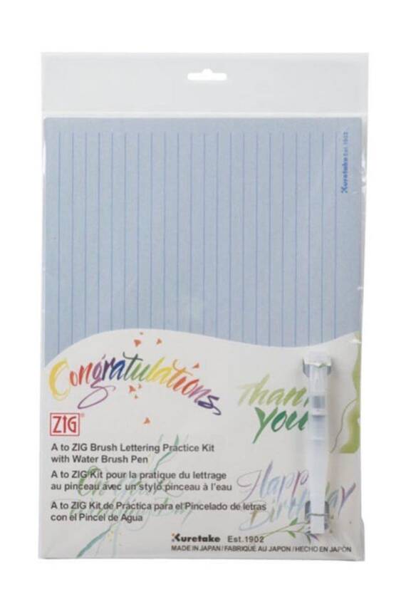 Zig Eğitim Seti Brush Letteringi Pratic - 1