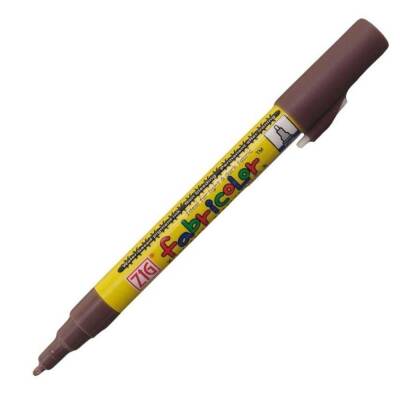 Zig Fabricolor Fabric Marker Brown