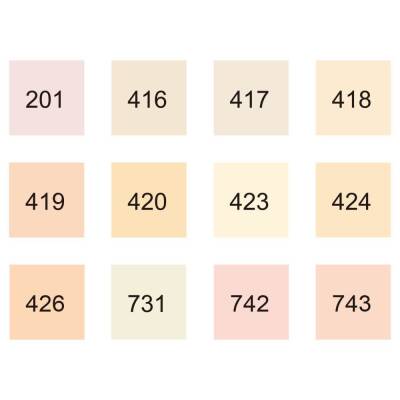 Zig Fine & Brush For Manga 12-pack Flesh Tones - 1