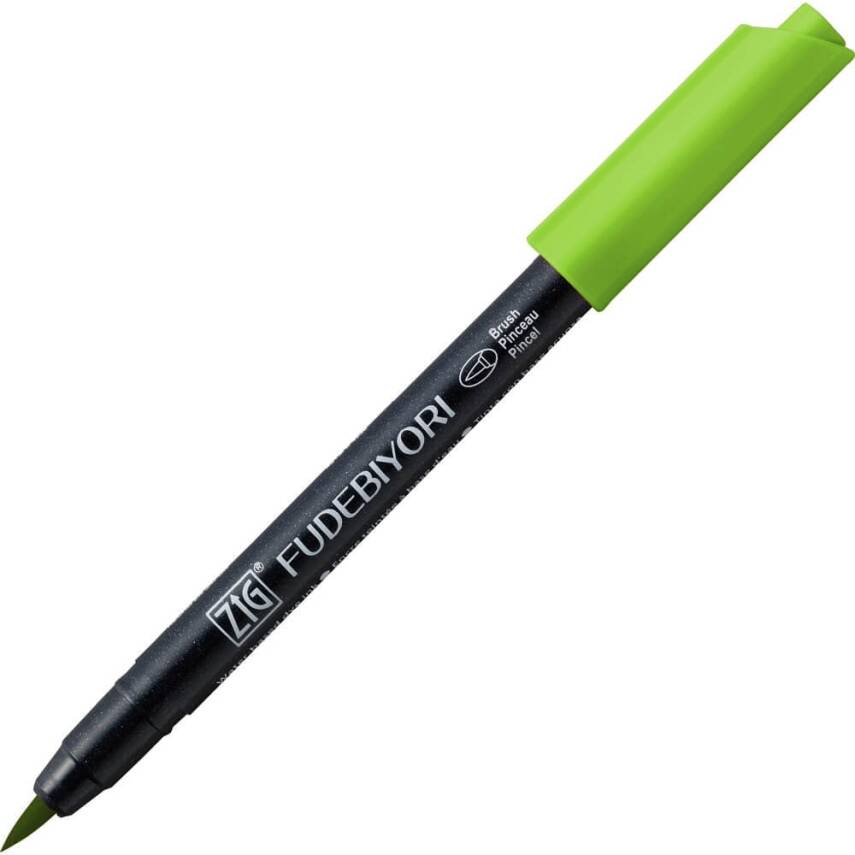 Zig Fudebiyori Brush Cbk-55n 041 Light Green - 1