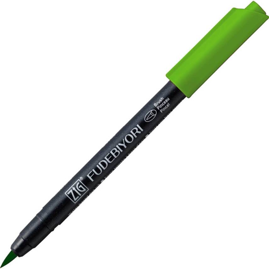 Zig Fudebiyori Brush Cbk-55n 047 May Green - 1