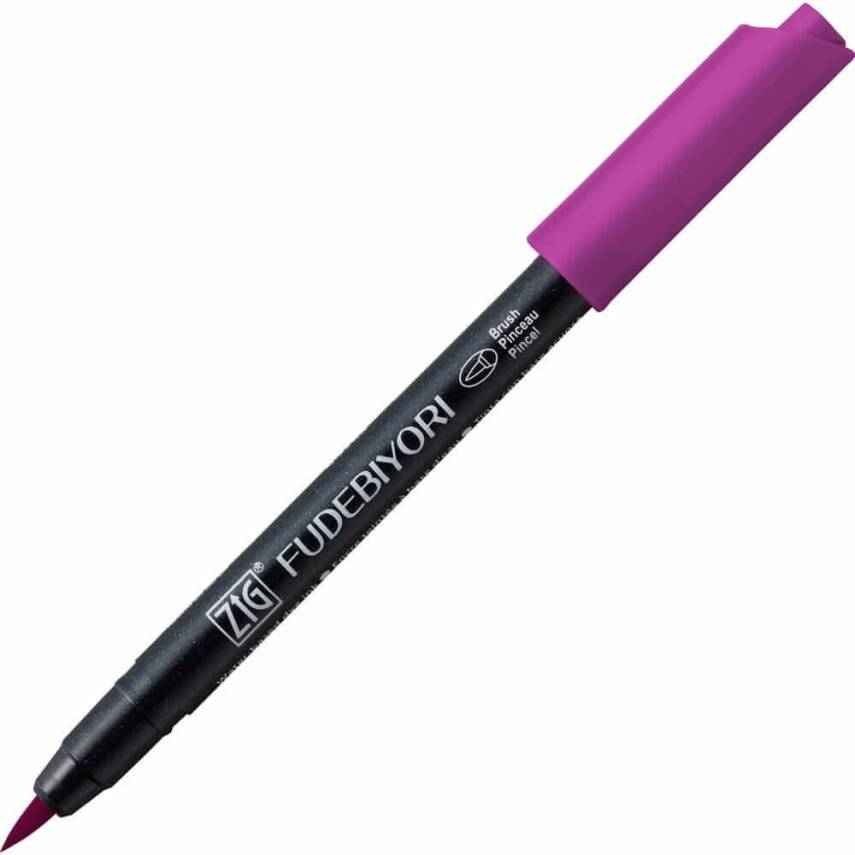 Zig Fudebiyori Brush Cbk-55n 082 Purple - 1