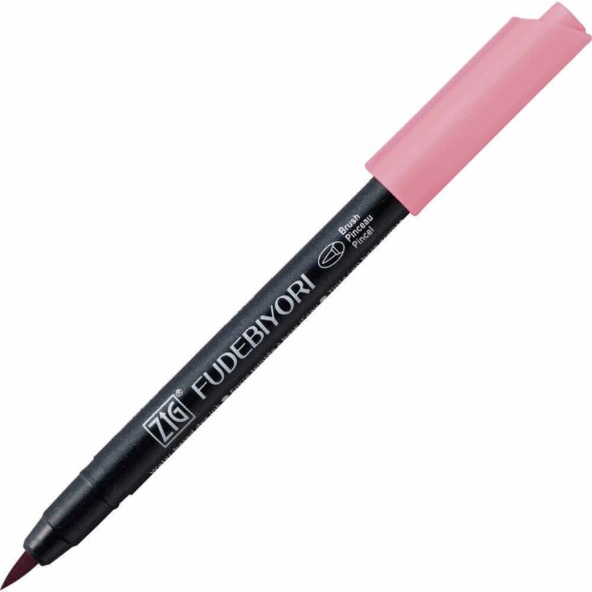 Zig Fudebiyori Brush Cbk-55n 230 Pale Rose - 1