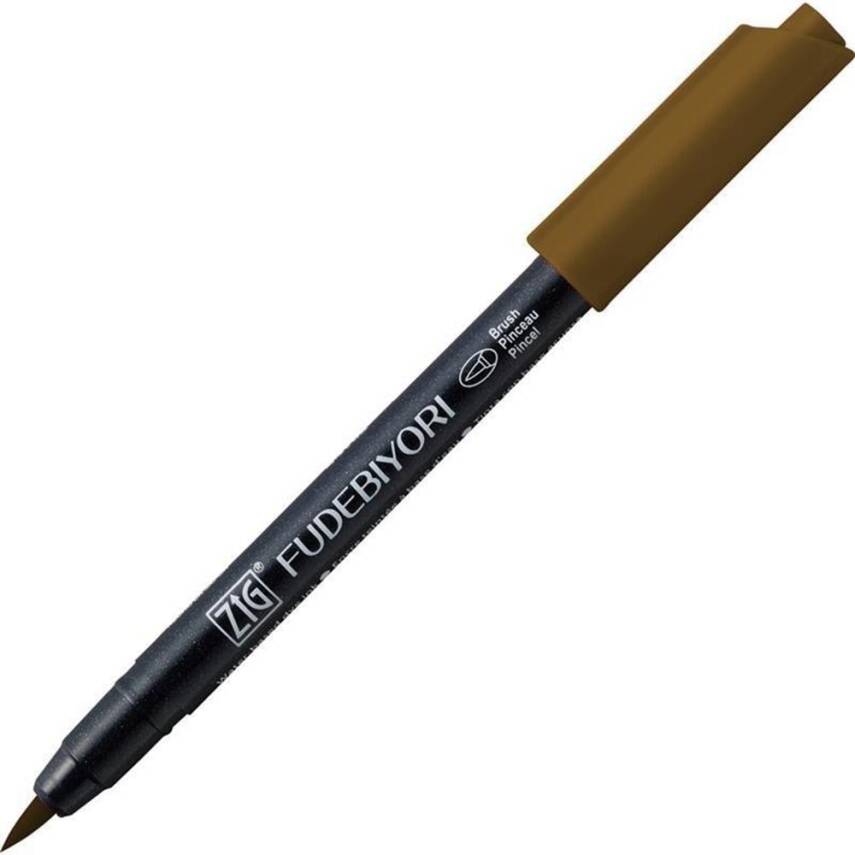 Zig Fudebiyori Brush Cbk-55n 65 orta kahverengi - 1