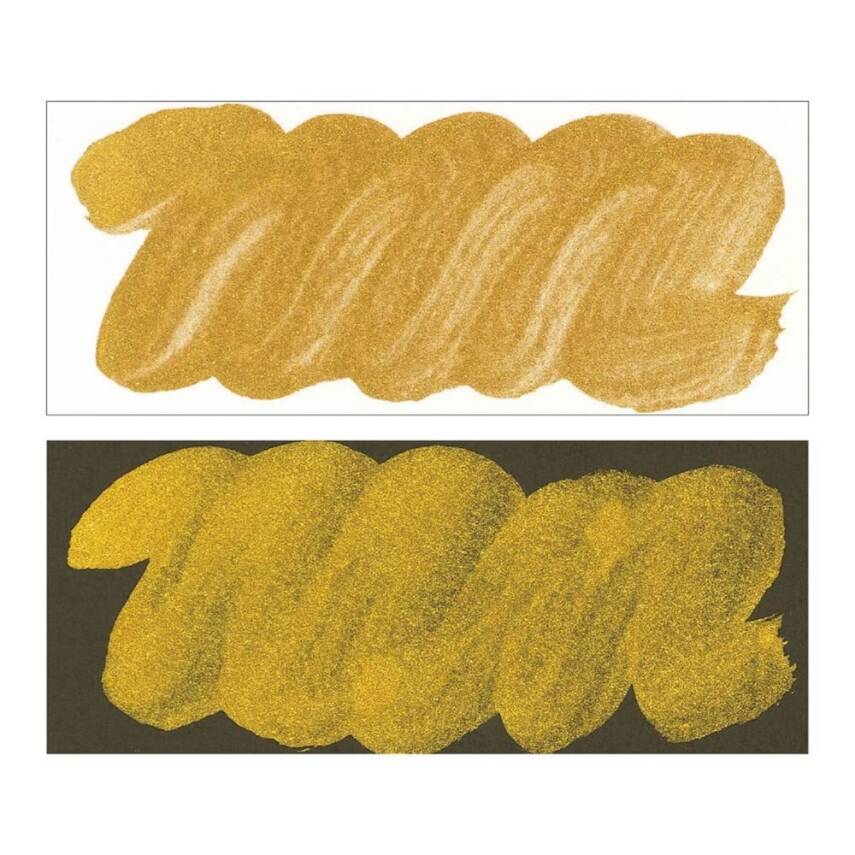 Zig Gold Mica Metalik Altın Renk Mürekkep 60 ml - 2