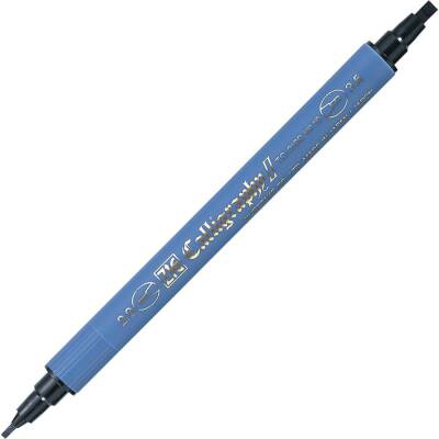 Zig Kaligrafi Kalemi Çift Uçlu 2 mm + 3.5 mm 010 Siyah