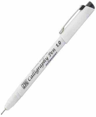 Zig Kaligrafi Kalemi Permanent Pca-110 Siyah 1.0 Mm