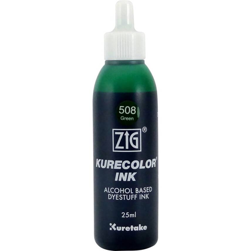 Zig Kurecolor Ink 25 ml 508 Green - 1