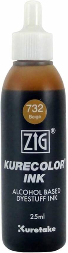 Zig Kurecolor Ink 25 ml 732 Beige - 1