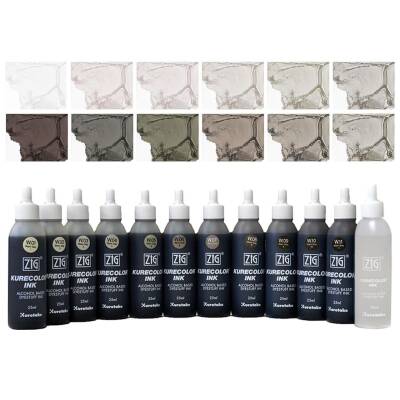 Zig Kurecolor Ink 25 ml W09 Warm Gray 9 - 3