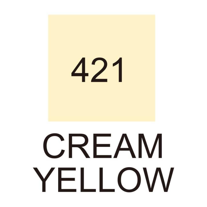 Zig Kurecolor Twin S KC-3000 CREAM YELLOW 421 - 2