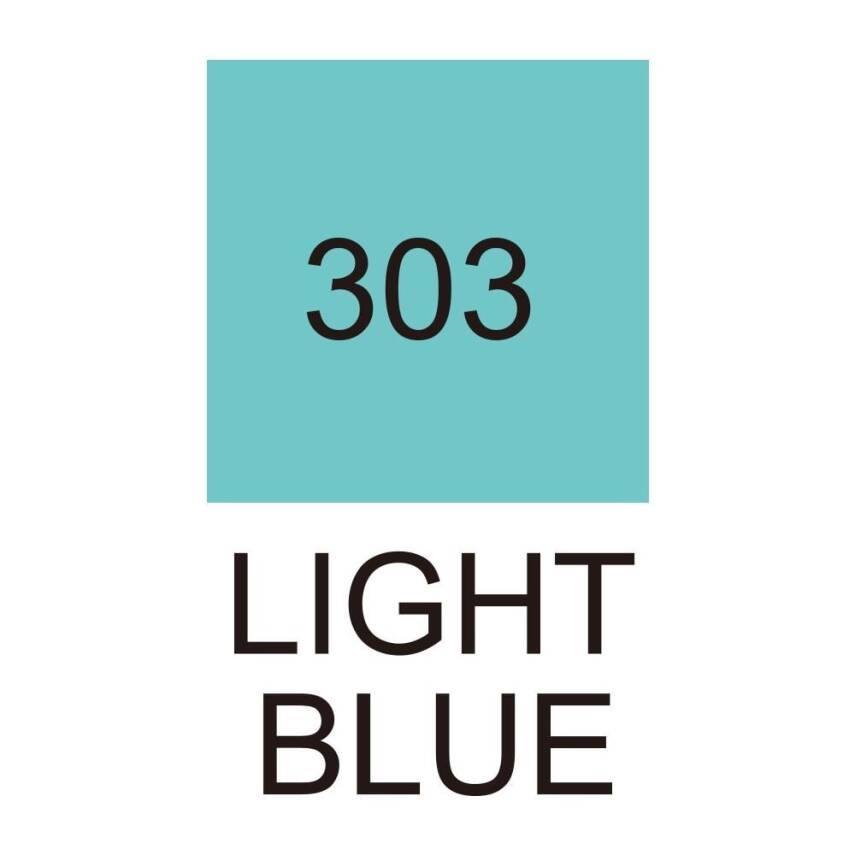 Zig Kurecolor Twin S KC-3000 LİGHT BLUE 303 - 2