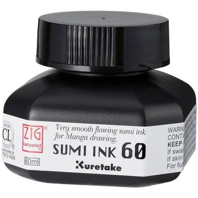 Zig Mangaka Sumi Ink Black