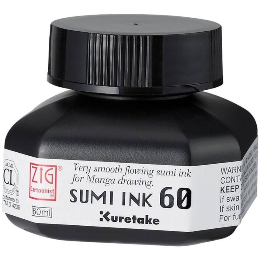 Zig Mangaka Sumi Ink Black - 1