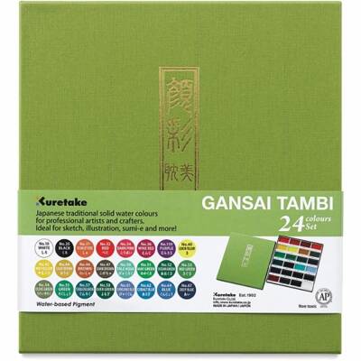Zig Pigment Gansai Tambi Suluboya Seti 24'Lü - 2