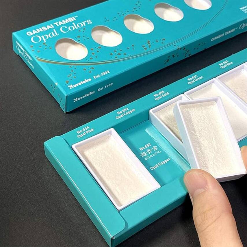 Zig Pigment Gansai Tambi Suluboya Seti 6'Lı - 1