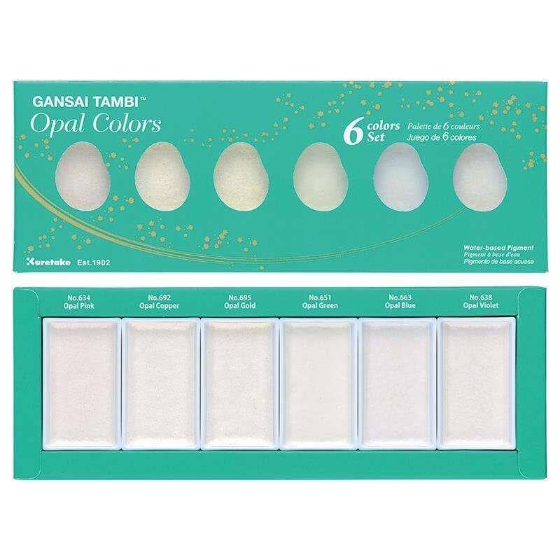 Zig Pigment Gansai Tambi Watercolor Set of 6 - 2