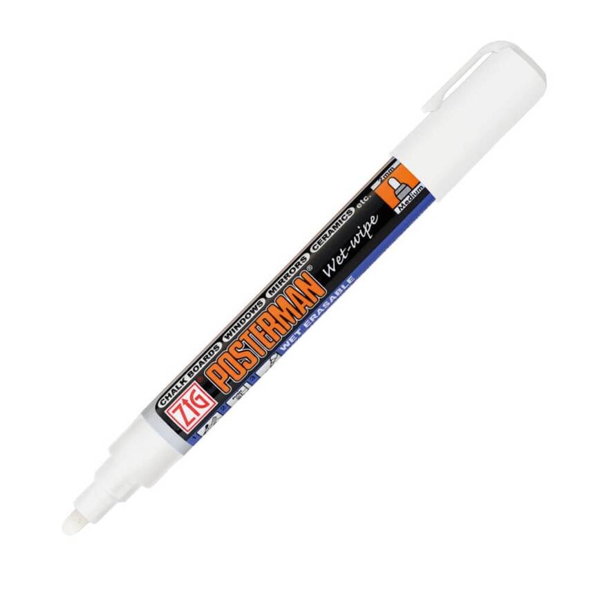 ZIG POSTERMAN PEN PMA-330 WHITE - 1