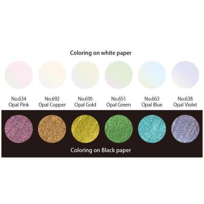 Zig Suluboya Gansai Tambi Opal Color 6 Renk (1)