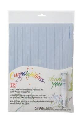 Zig Training Set Brush Lettering Practice