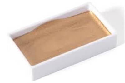 Zig Watercolor Pigment Gansai Tambi Tablet Gold No:90 - 3